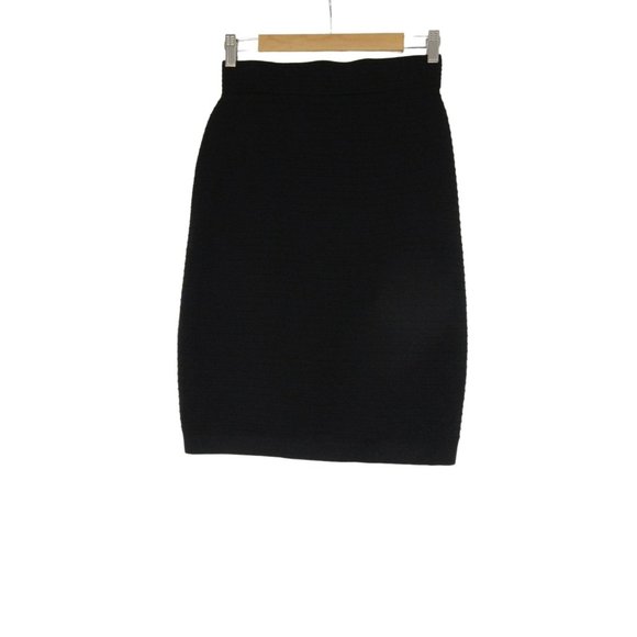 Catherine Malandrino ribbed knit‎ black pencil skirt - Picture 1 of 10